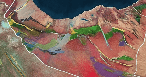 Spectral geology interpretation
