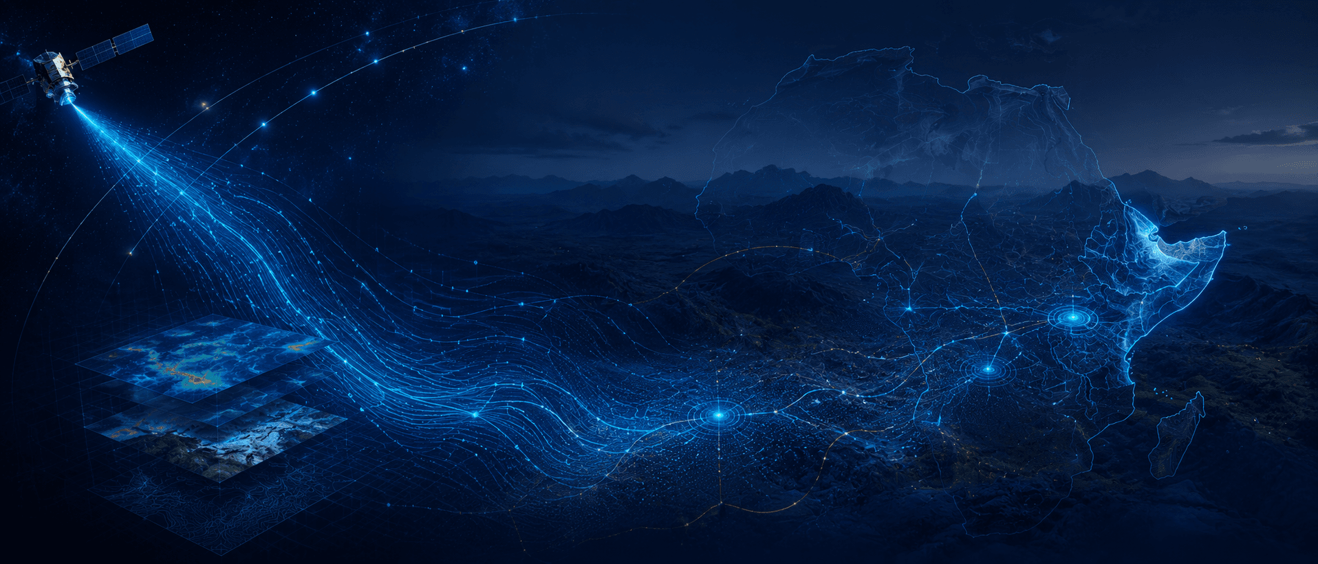 Satellite data streams flowing into Africa-focused exploration intelligence